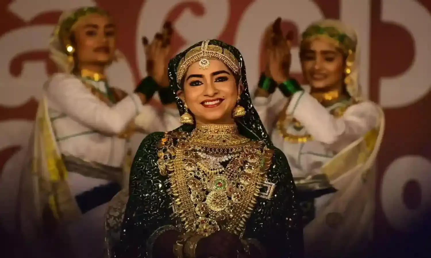 Indian female performer in ornate traditional costume, illustrating the women and early stars who shaped Hindi cinema and Bollywood history Indian female performer in ornate traditional costume, illustrating the women and early stars who shaped Hindi cinema and Bollywood history
