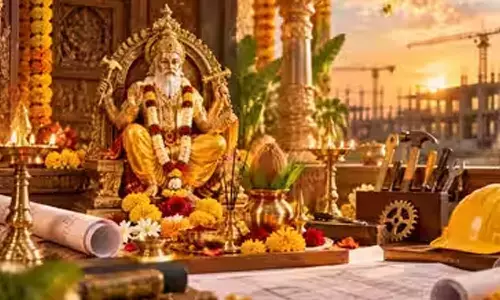 Vishwakarma Jayanti Celebrated as Festival of Artisans and Architects Vishwakarma Jayanti Celebrated as Festival of Artisans and Architects