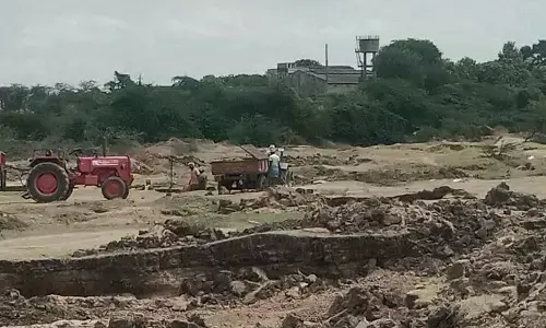 Collector’s orders flouted as sand mining threatens Tungabhadra water security - Orders on paper, sand mining on ground: Tungabhadra water under threat Collector’s orders flouted as sand mining threatens Tungabhadra water security - Orders on paper, sand mining on ground: Tungabhadra water under threat