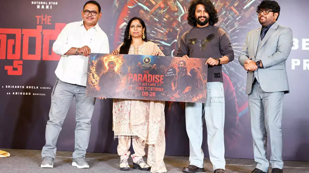 ‘The Paradise’ will be a high-octane big-screen experience: Nani ‘The Paradise’ will be a high-octane big-screen experience: Nani