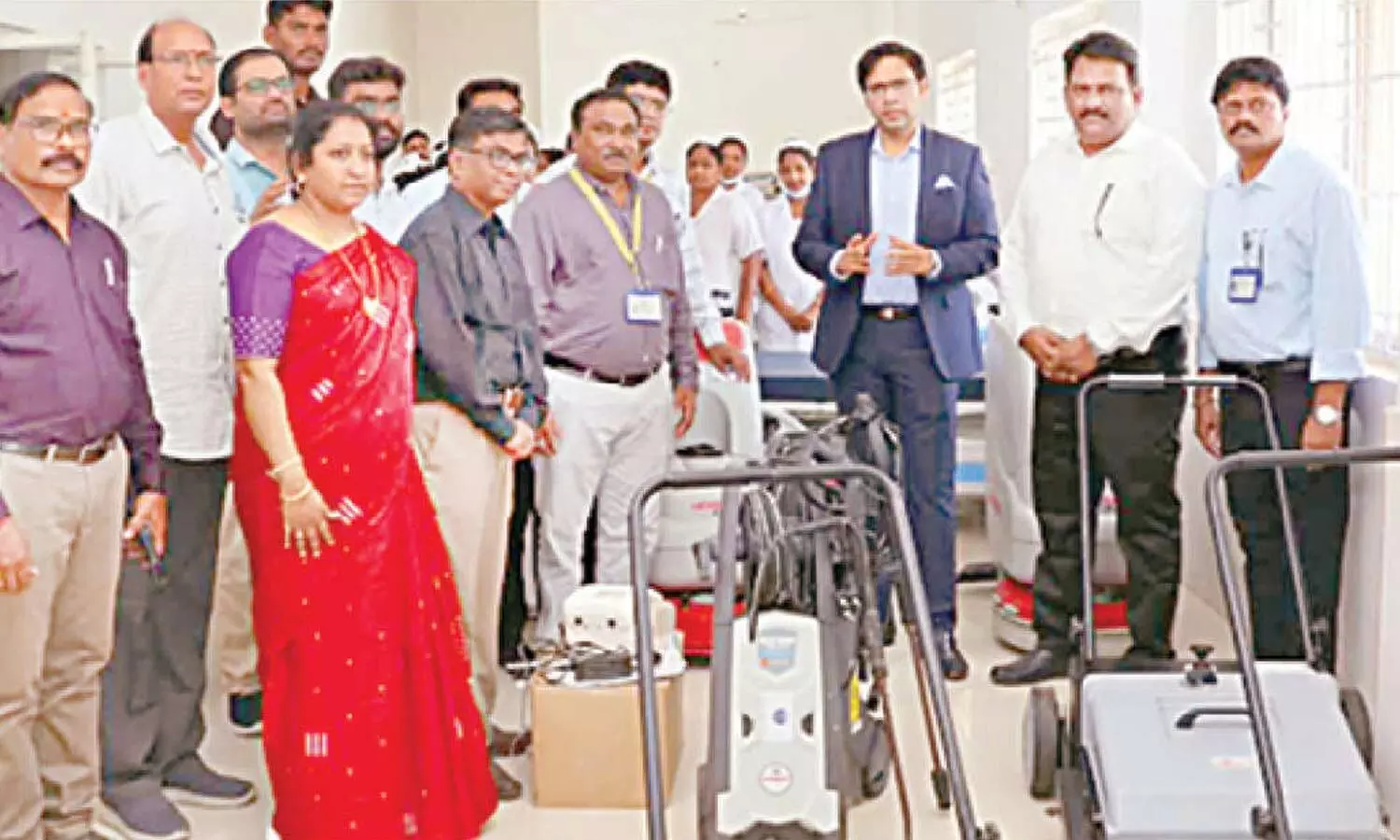 Kothagudem govt hospital gets new equipment Kothagudem govt hospital gets new equipment