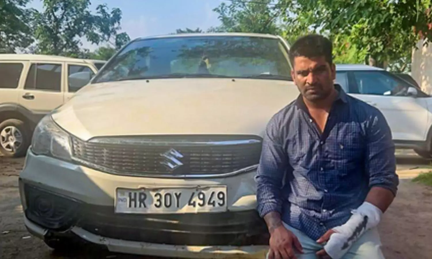 Gurugram court on Friday sent Kalyan Bainsla Gurugram court on Friday sent Kalyan Bainsla