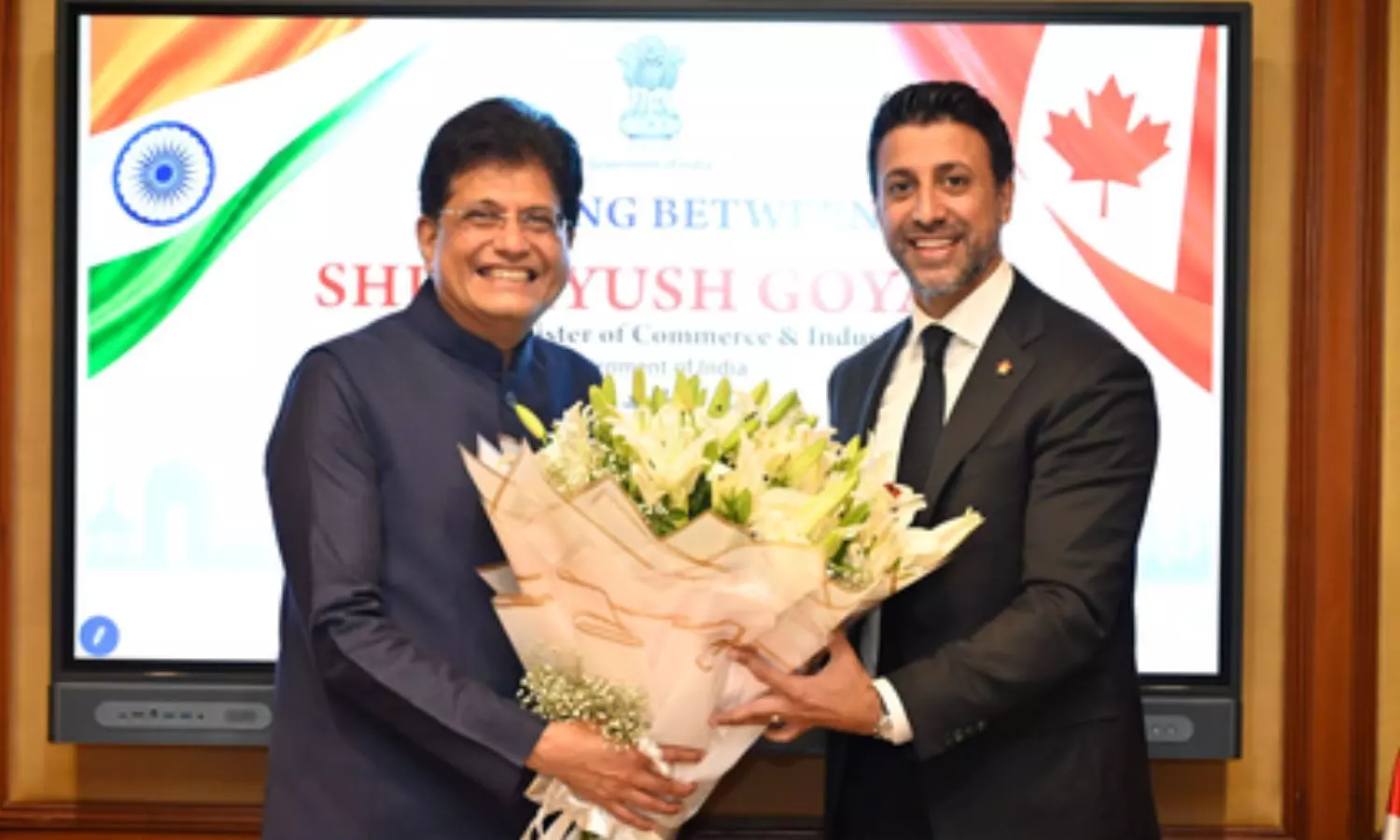 Commerce and Industry Minister Piyush Goyal on Friday said he had a productive meeting with Maninder Sidhu Commerce and Industry Minister Piyush Goyal on Friday said he had a productive meeting with Maninder Sidhu