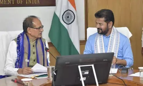 Chief Minister Revanth Reddy and Union Minister Shivraj Singh Chouhan
