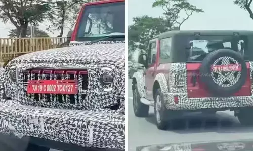 2026 Mahindra Thar facelift version Teased Ahead of its Launch 2026 Mahindra Thar facelift version Teased Ahead of its Launch