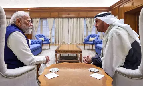 UAE Prez dials Modi, discusses West Asia, strategic ties