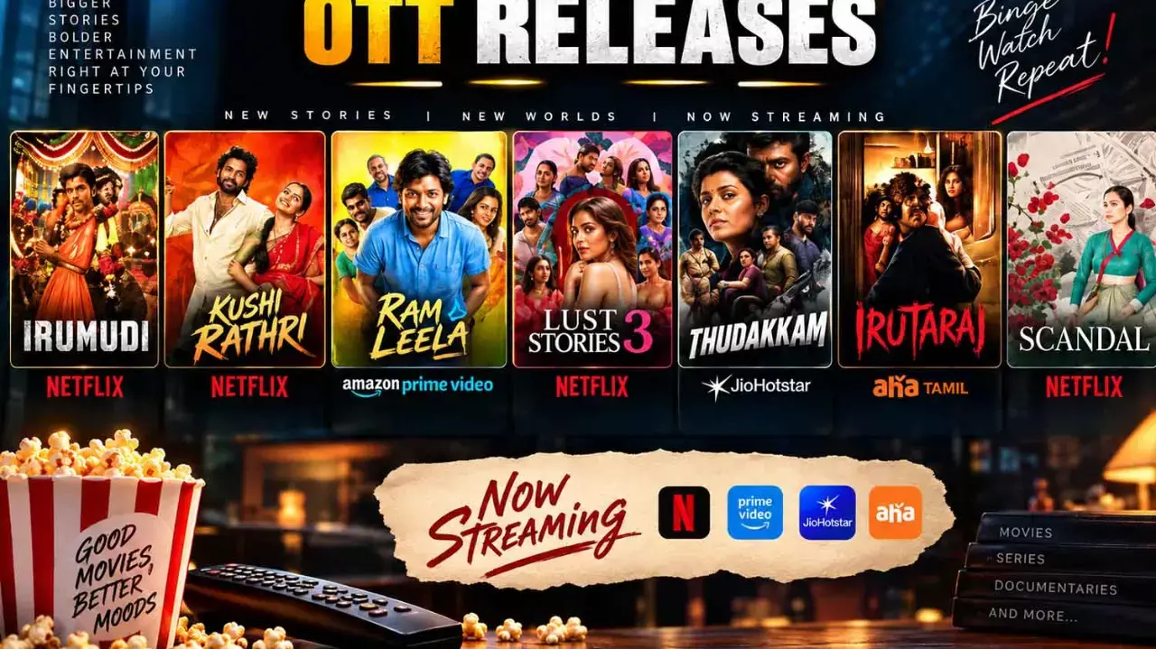 From Irumudi To The Scandal: Check Out The Complete OTT Release List Of This Week From Irumudi To The Scandal: Check Out The Complete OTT Release List Of This Week