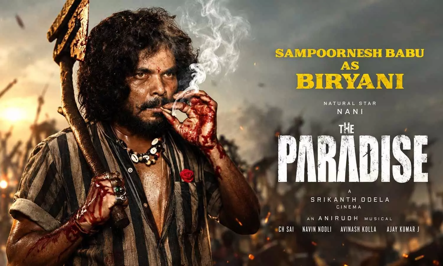Sampoornesh Babu Reveals His Role In Nani’s Paradise Sampoornesh Babu Reveals His Role In Nani’s Paradise