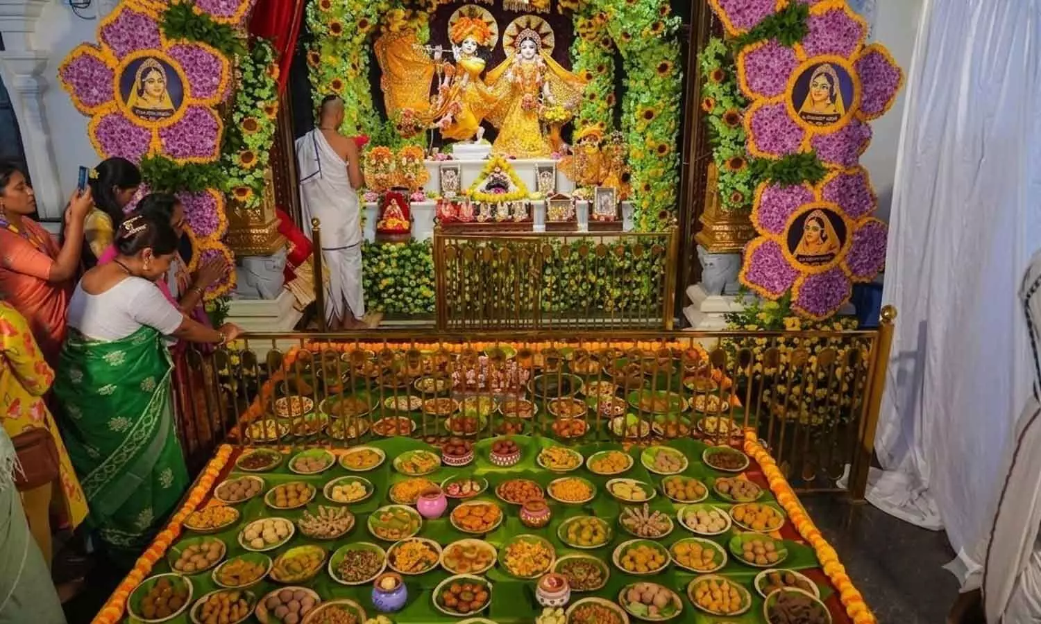 Radhashtami celebrated grandly Radhashtami celebrated grandly