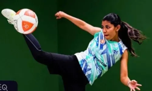 Asian Games: Quimcy Dsouza loses Teqball singles bronze match to Japan’s Sakamoto