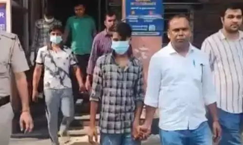 Delhi Police arrested three people in connection with a cyber-fraud case involving cheating of Rs 97,708