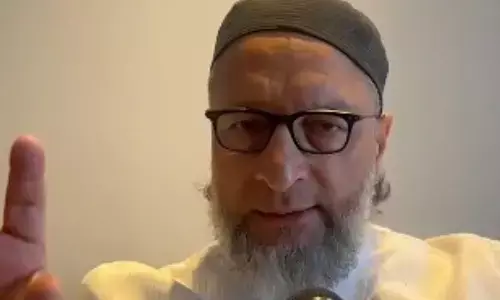 AIMIM chief Asaduddin Owaisi reiterated on Sunday that the Uniform Civil Code violates AIMIM chief Asaduddin Owaisi reiterated on Sunday that the Uniform Civil Code violates
