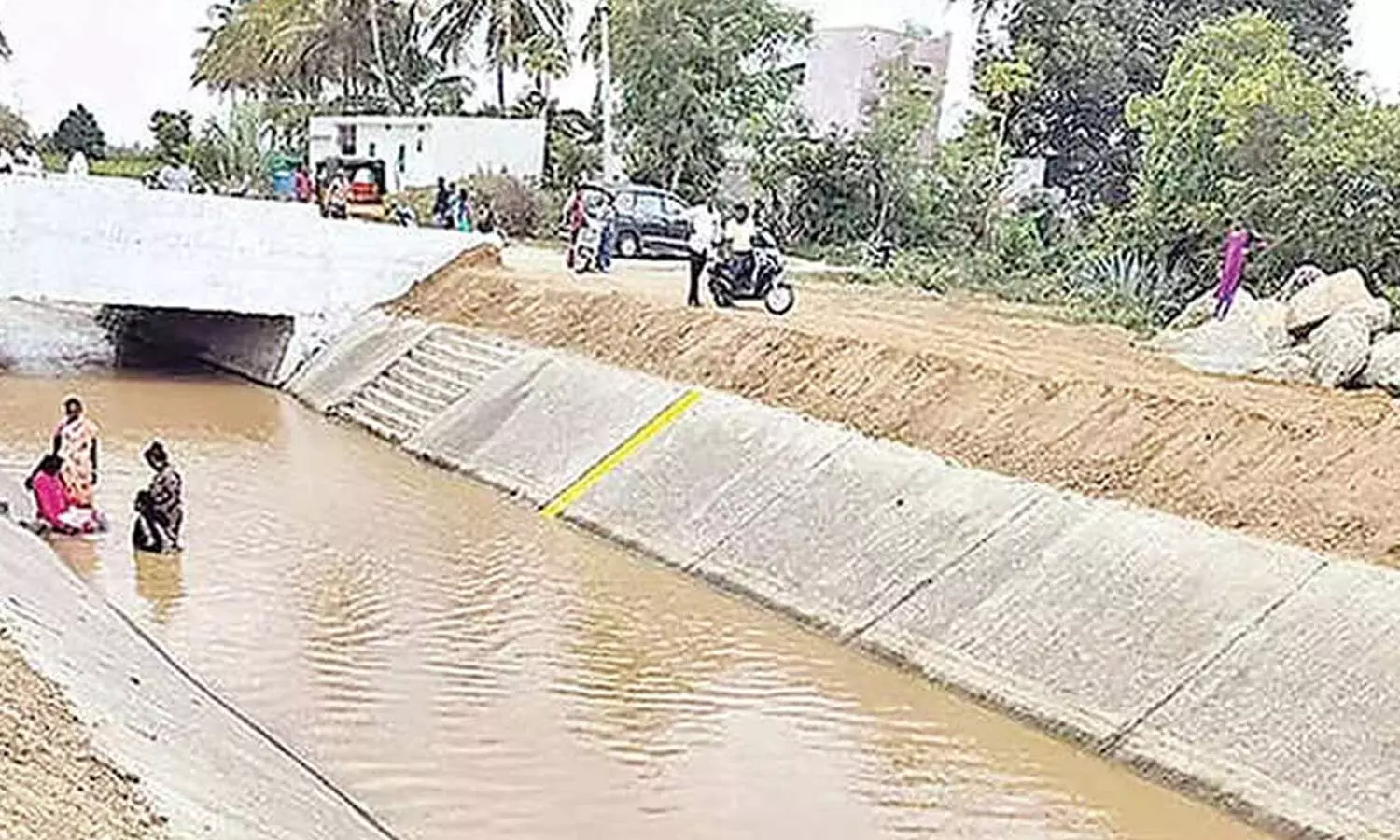 Kuppam branch canal (File photo) Kuppam branch canal (File photo)