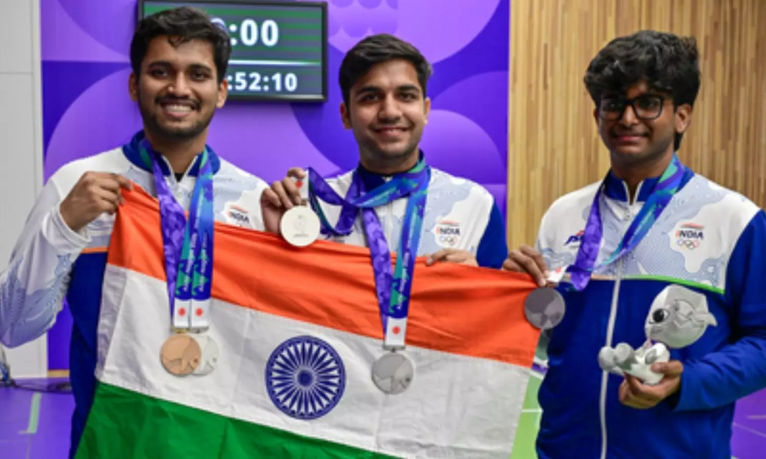Having already won two medals at the ongoing Asian Games in Aichi-Nagoya Having already won two medals at the ongoing Asian Games in Aichi-Nagoya