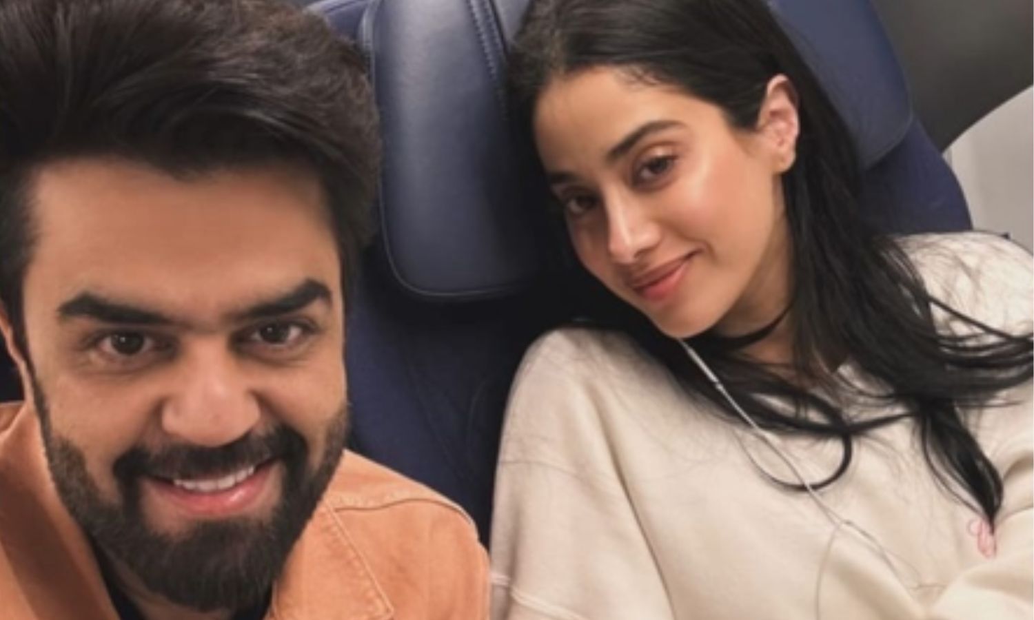 Maniesh Paul Thanks Janhvi Kapoor After Turbulent Flight