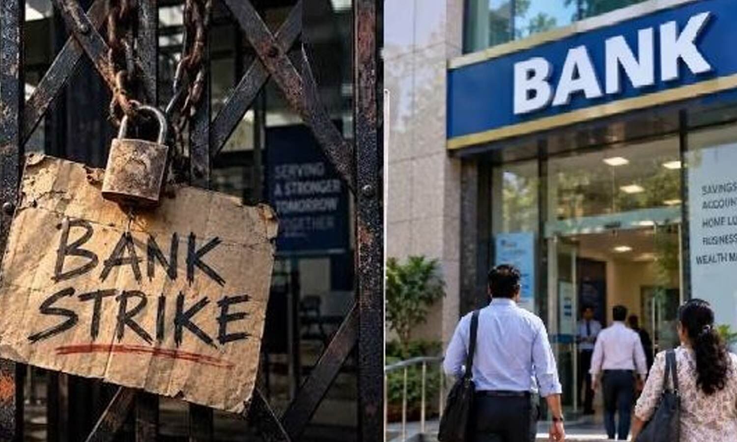 Bank unions propose three-day strike over five-day workweek demands