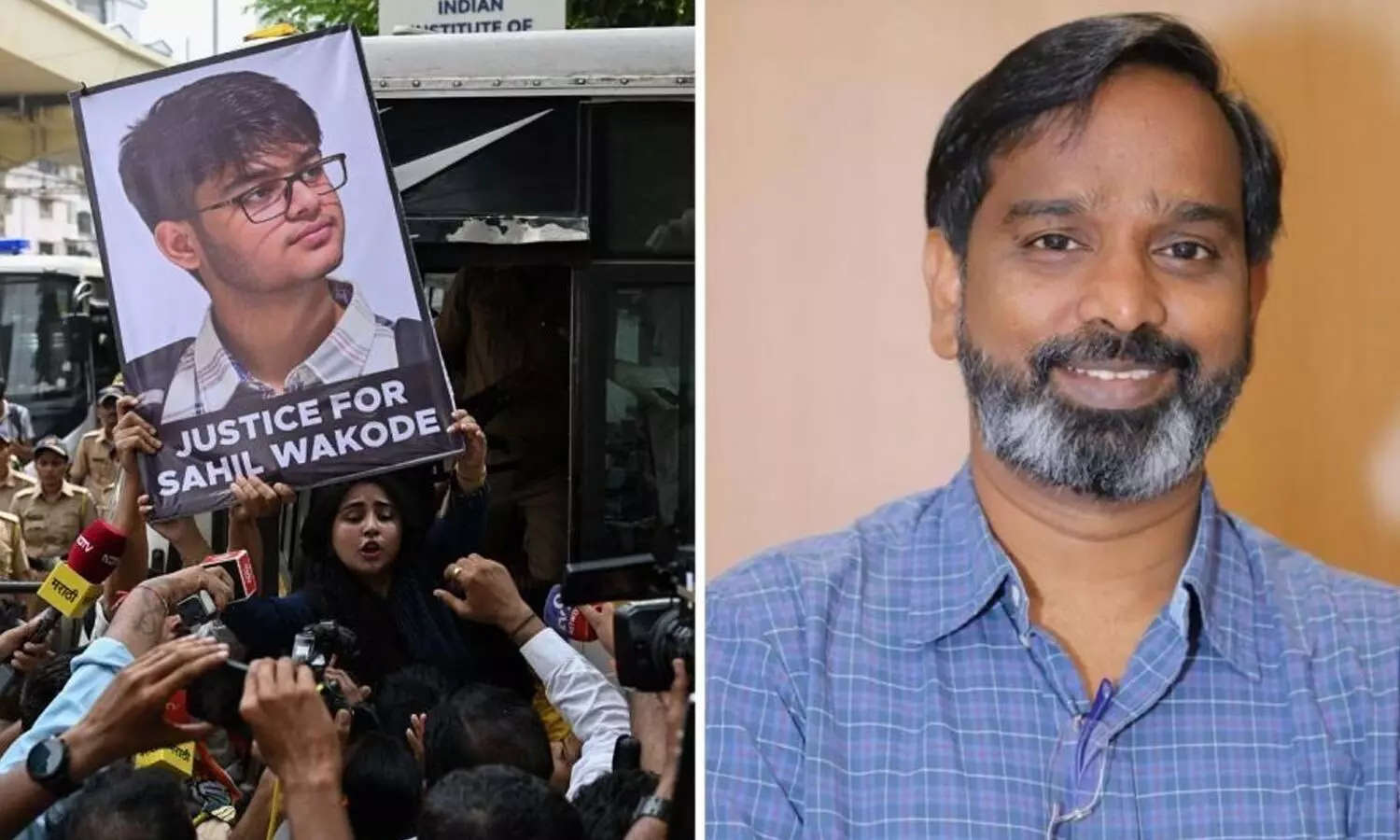 The IIT Bombay faculty has backed professor Suryanarayana Doolla (right) who has been named in the student suicide case The IIT Bombay faculty has backed professor Suryanarayana Doolla (right) who has been named in the student suicide case