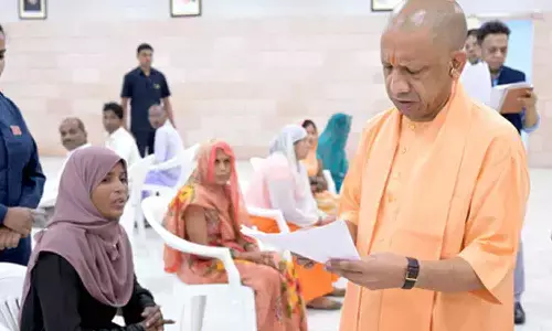 UP CM Yogi holds Janta Darshan, instructs officials for prompt action on peoples problems