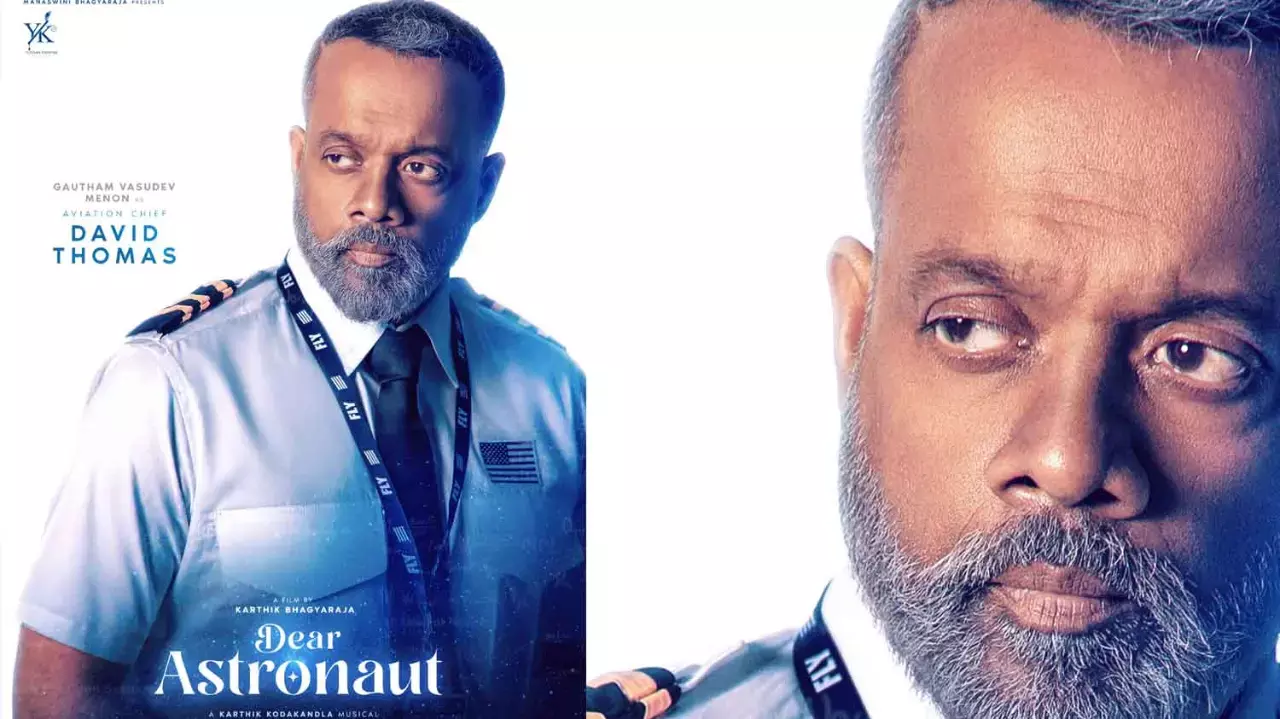 Gautham Vasudev Menon As ‘David Thomas’ - Dear Astronaut First Look Revealed