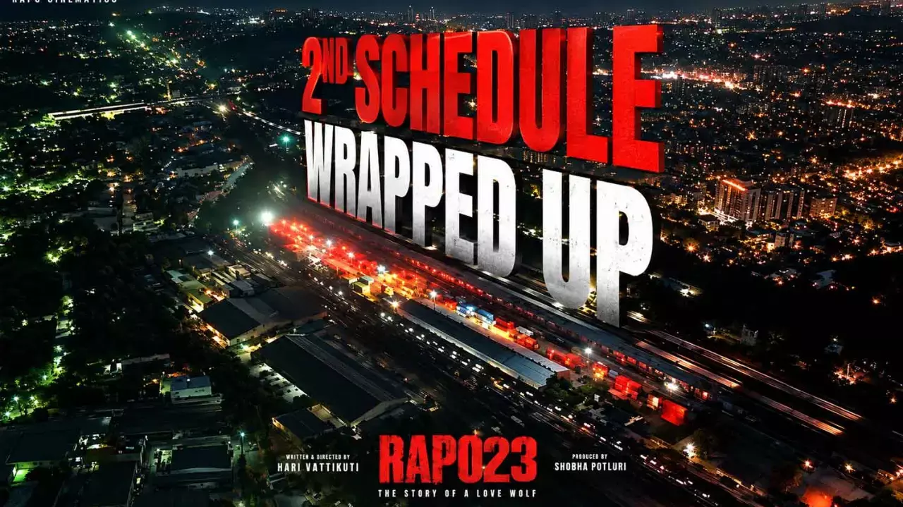 Ram Pothineni’s RAPO 23 Second Schedule Gets Wrapped Up