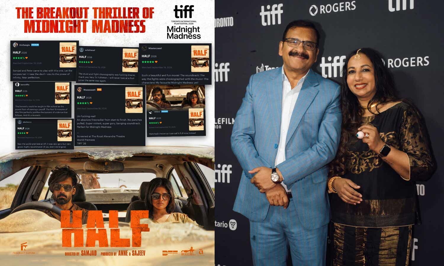HALF becomes first Malayalam film in Toronto’s Midnight Madness