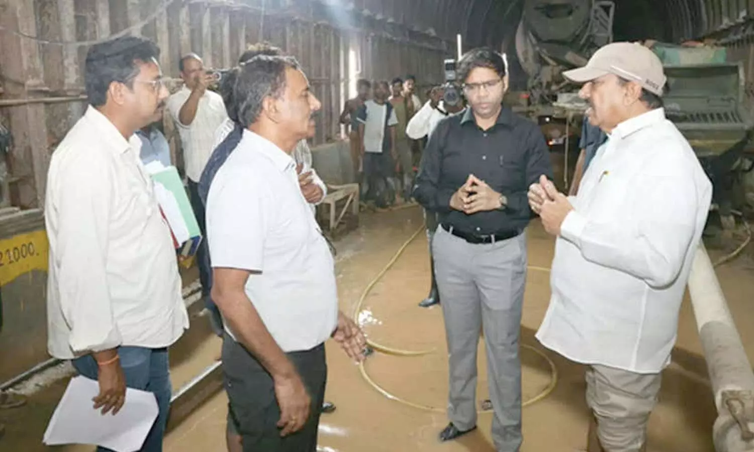 Yathalakunta tunnel works to be completed next month: Tummala Yathalakunta tunnel works to be completed next month: Tummala