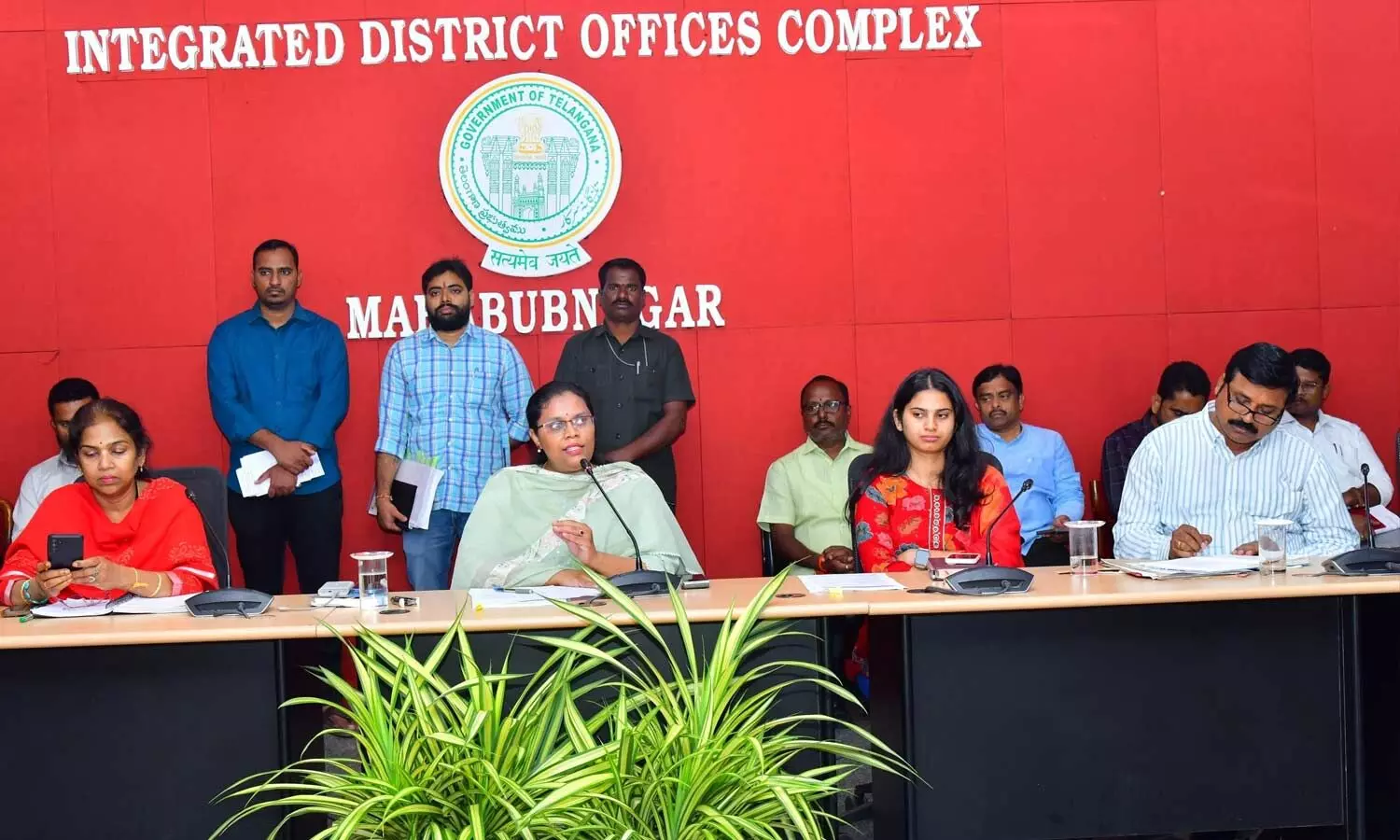 Collector reviews field responsibilities of officers Collector reviews field responsibilities of officers