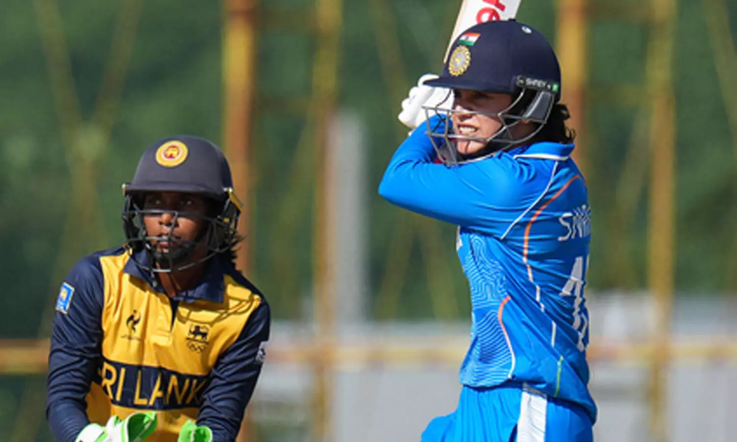 Asian Games: Mandhana, Richas blitz help India post record-breaking 216/3 in final against SL Asian Games: Mandhana, Richas blitz help India post record-breaking 216/3 in final against SL