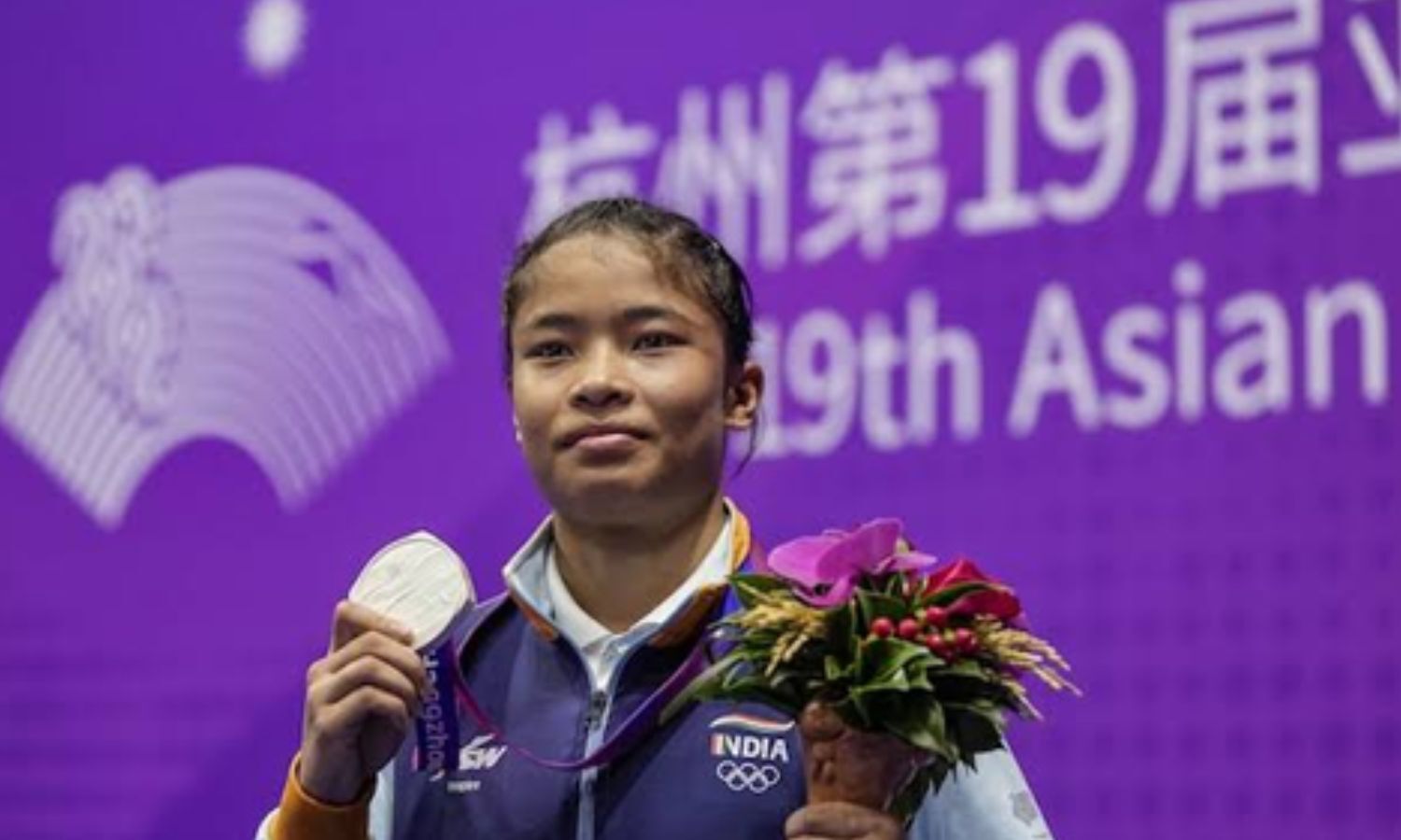 Roshibina Devi Secures Third Asian Games Wushu Medal
