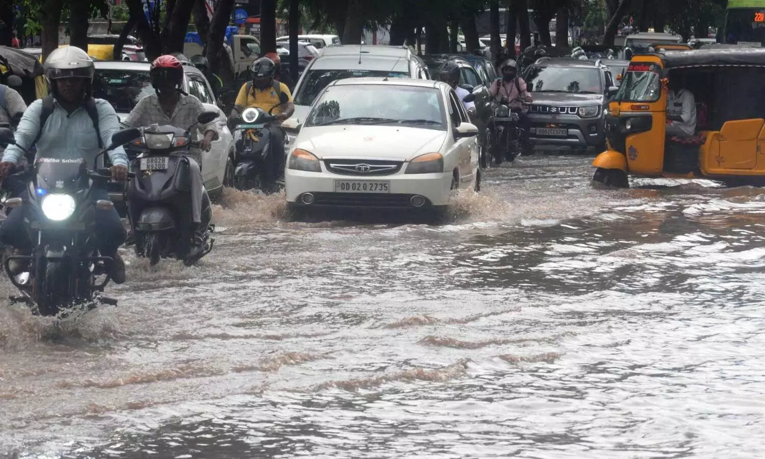Depression triggers heavy rains Depression triggers heavy rains