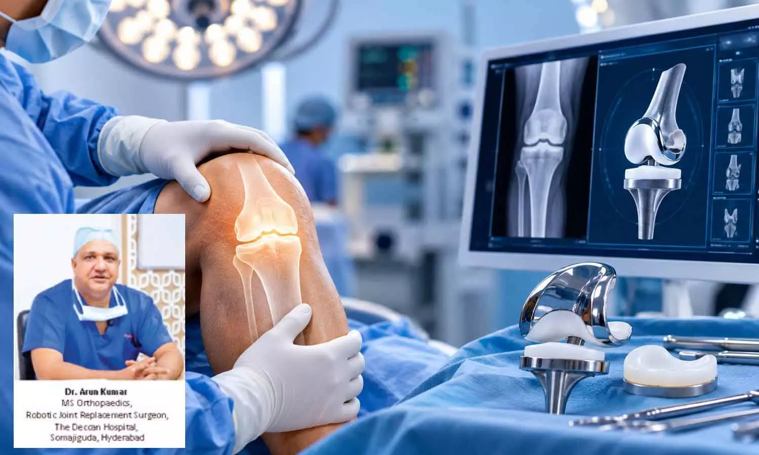 Precision care: The Deccan Hospital unveils advanced knee replacement technology Precision care: The Deccan Hospital unveils advanced knee replacement technology