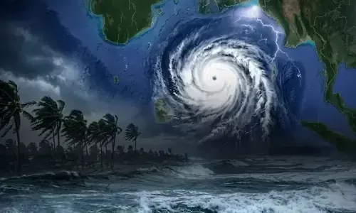 strengthening gradually in cyclone which is named as Arnab