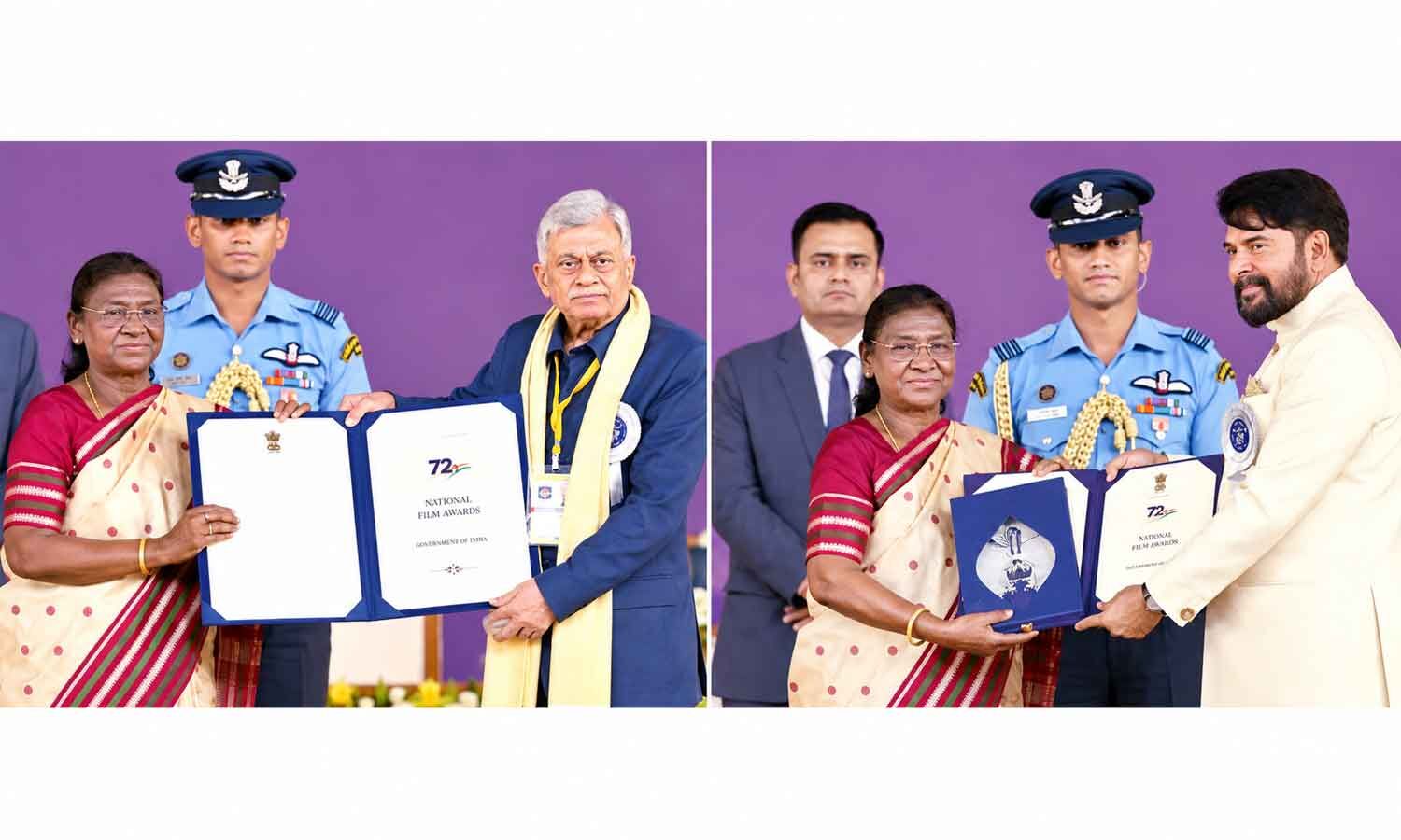 72nd National Film Awards honor Anant Nag and Mammootty