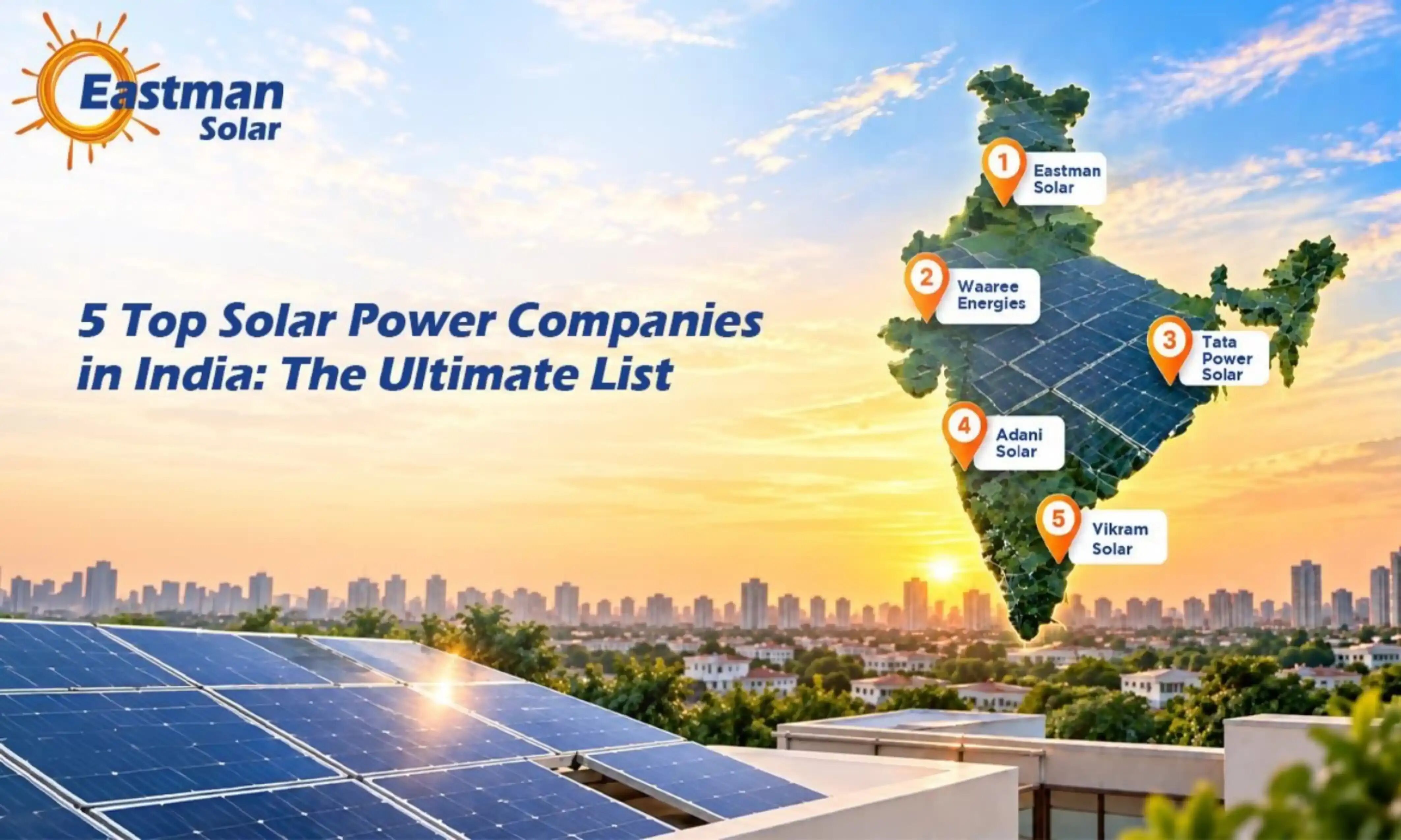 Five Solar Companies Highlighted for India’s 2026 Market