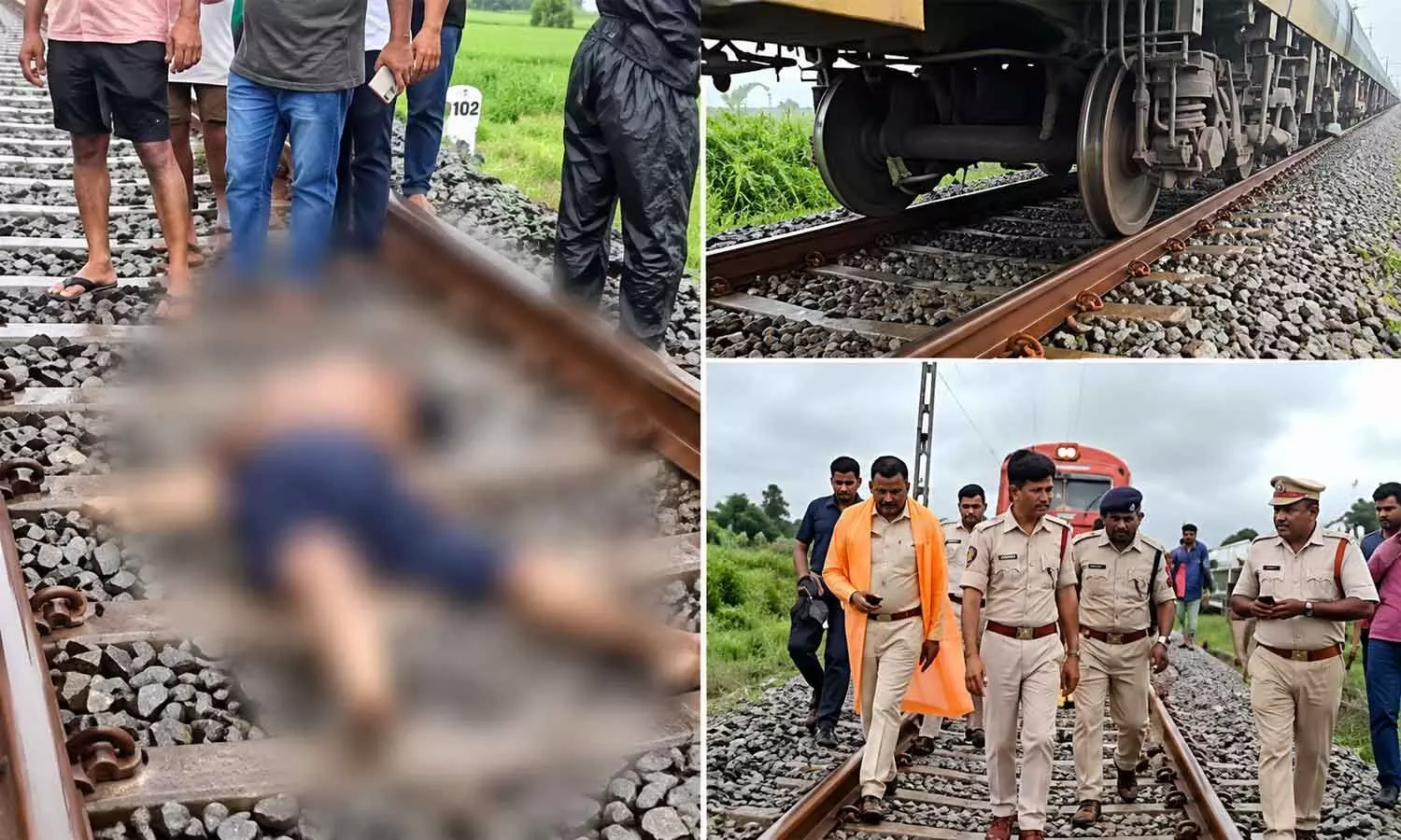 4 students killed after being hit by train in AP 4 students killed after being hit by train in AP