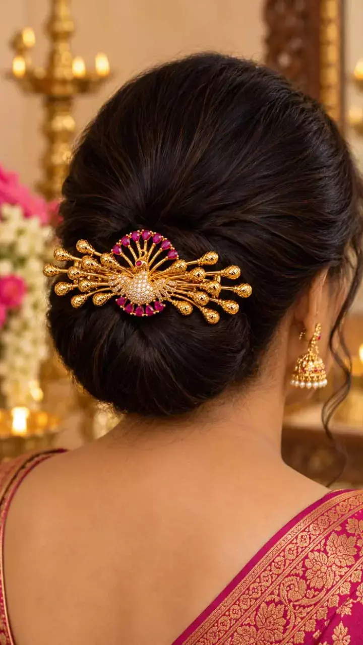 Traditional Indian Hair Clips for Special occasions Traditional Indian Hair Clips for Special occasions