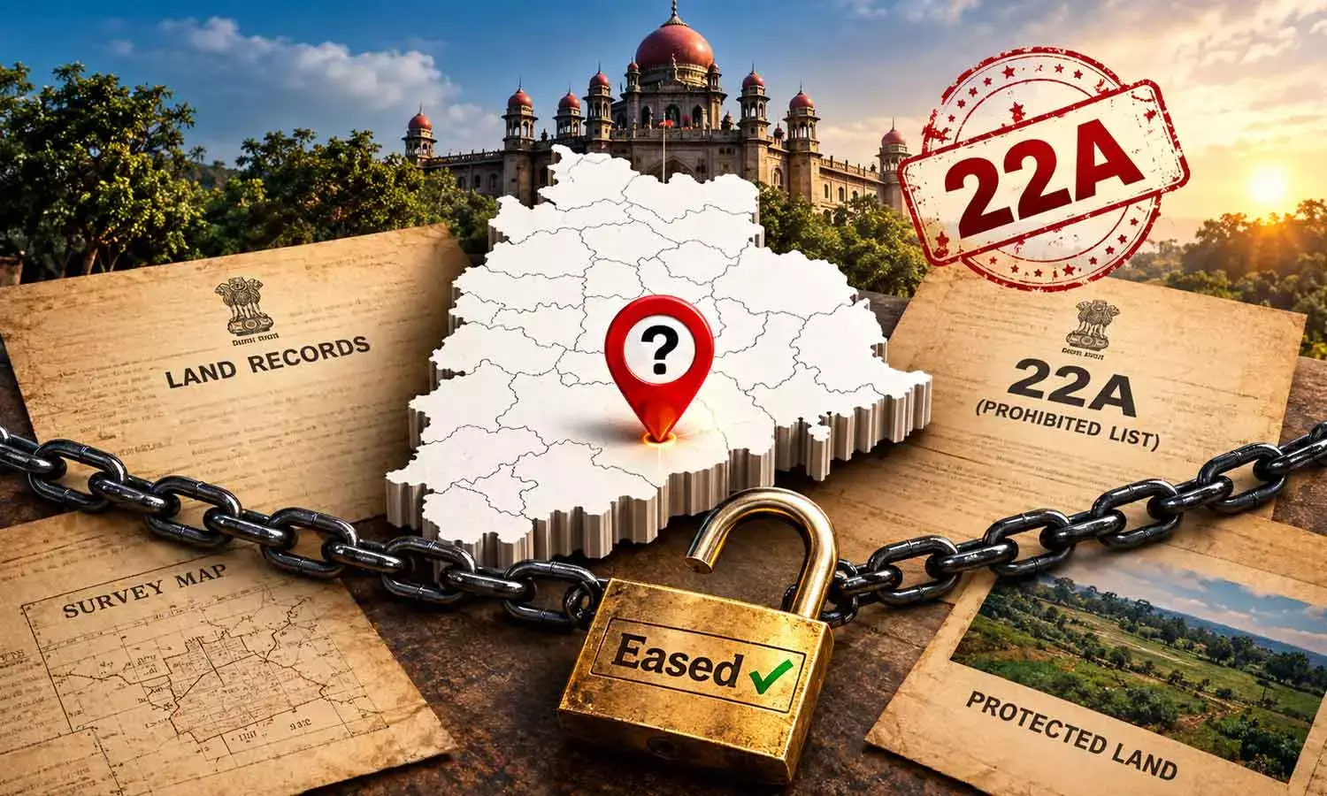 Relief for Property Owners: 22-A Restrictions in Telangana Eased Relief for Property Owners: 22-A Restrictions in Telangana Eased