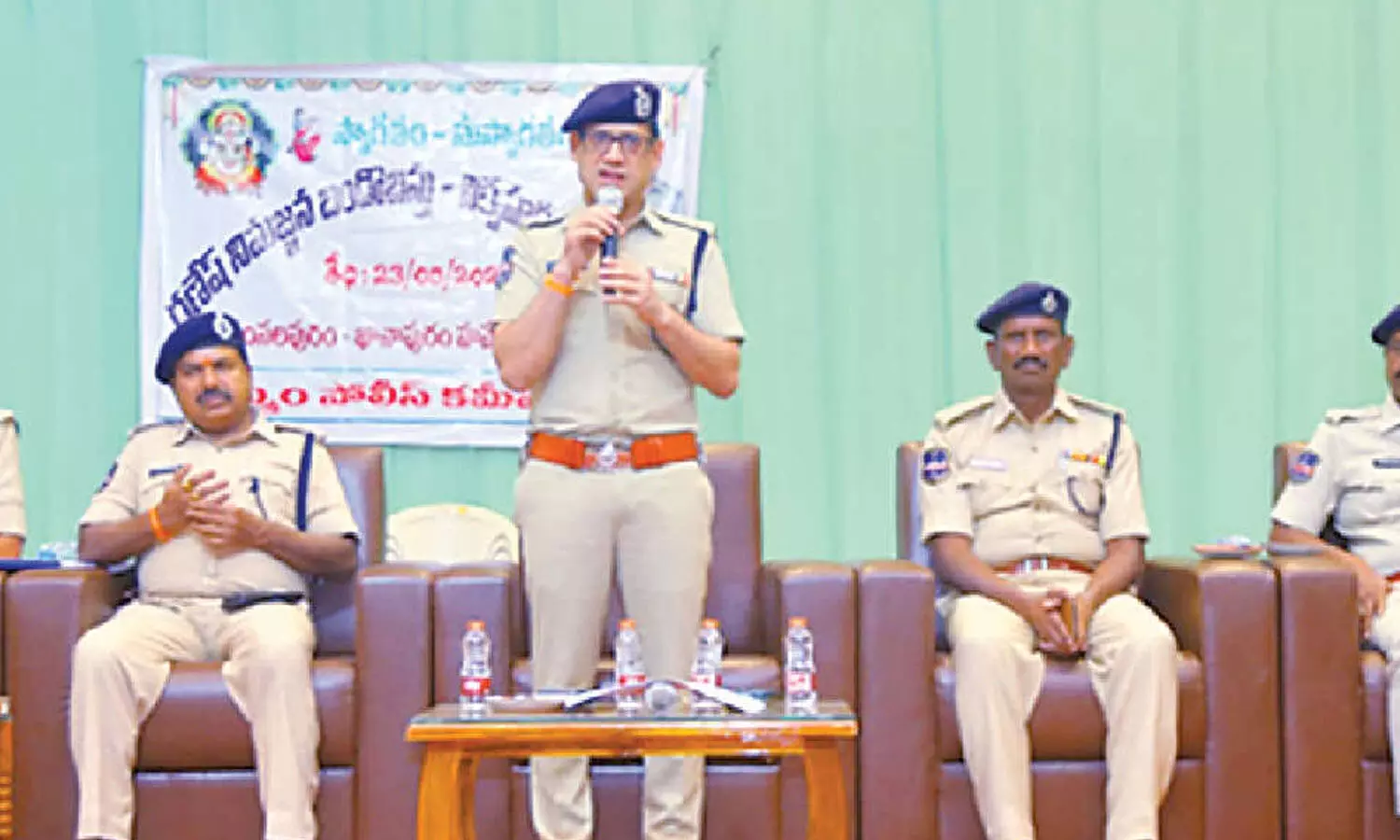 Ensure safety, smooth traffic during Ganesh immersion: CP Ensure safety, smooth traffic during Ganesh immersion: CP