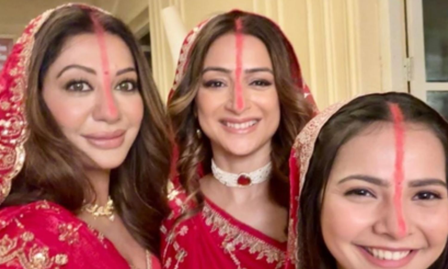 Gauri Pradhan shares first Chhath Puja glimpse from show sets