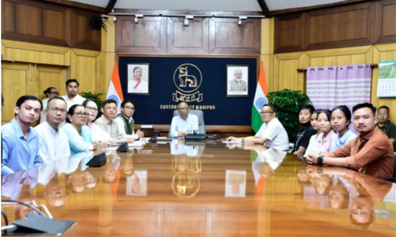 Manipur Chief Minister Yumnam Khemchand Singh Manipur Chief Minister Yumnam Khemchand Singh