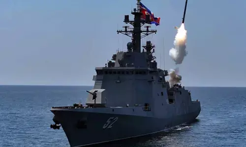 North Korea test-fires upgraded multiple-rocket launcher shells