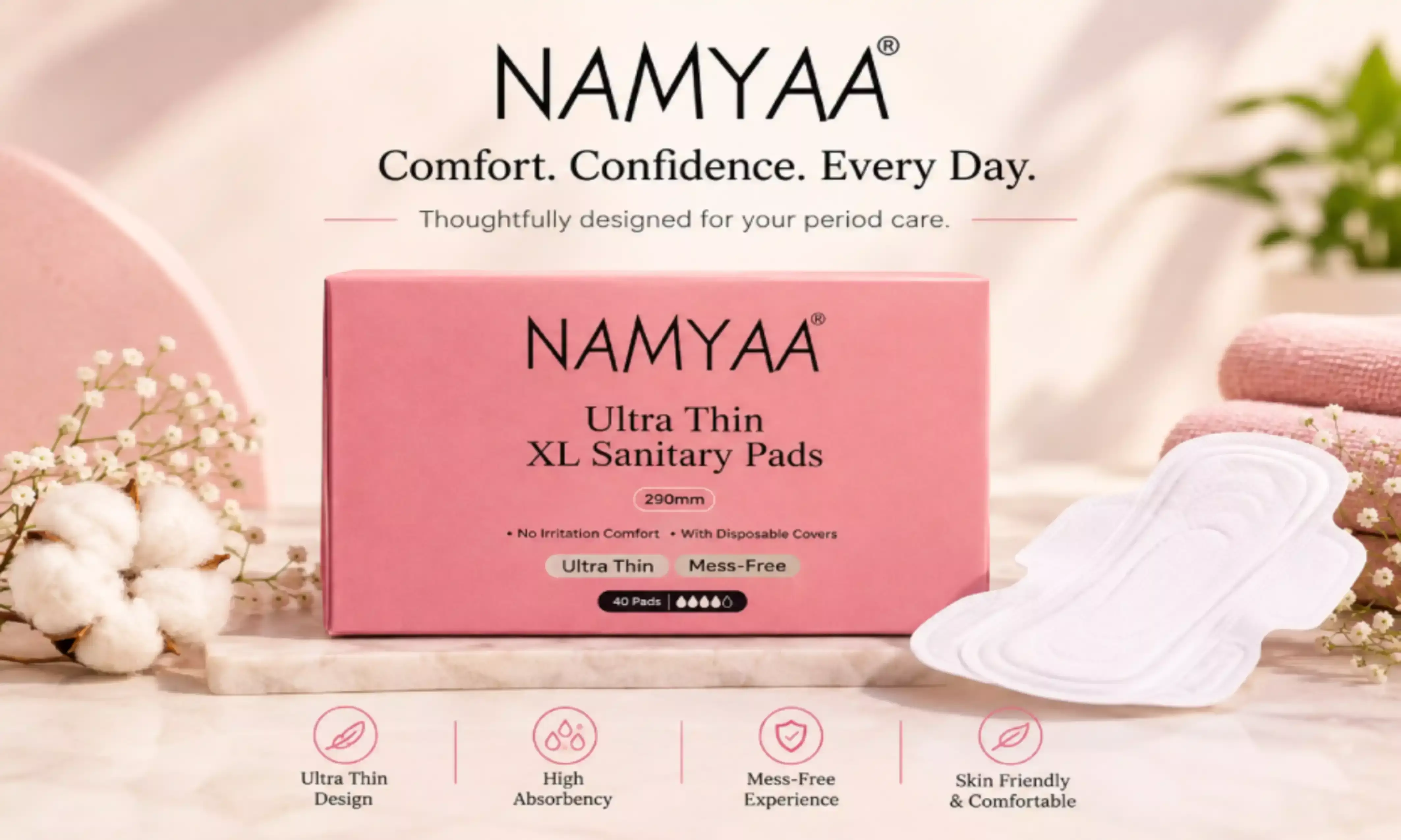 Namyaa’s Latest Period Care Addition Focuses on Everyday Comfort Namyaa’s Latest Period Care Addition Focuses on Everyday Comfort