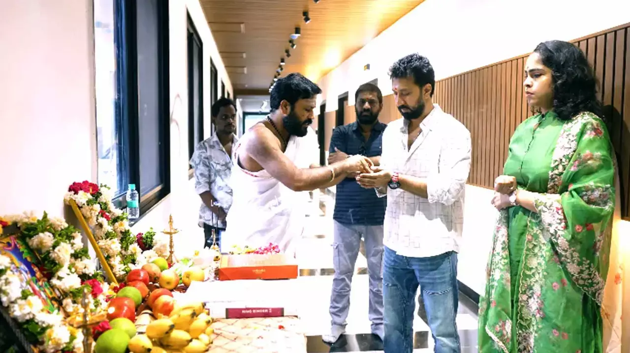 Megastar Chiranjeevi’s Kaka Dubbing Begins With A Pooja Ceremony Megastar Chiranjeevi’s Kaka Dubbing Begins With A Pooja Ceremony