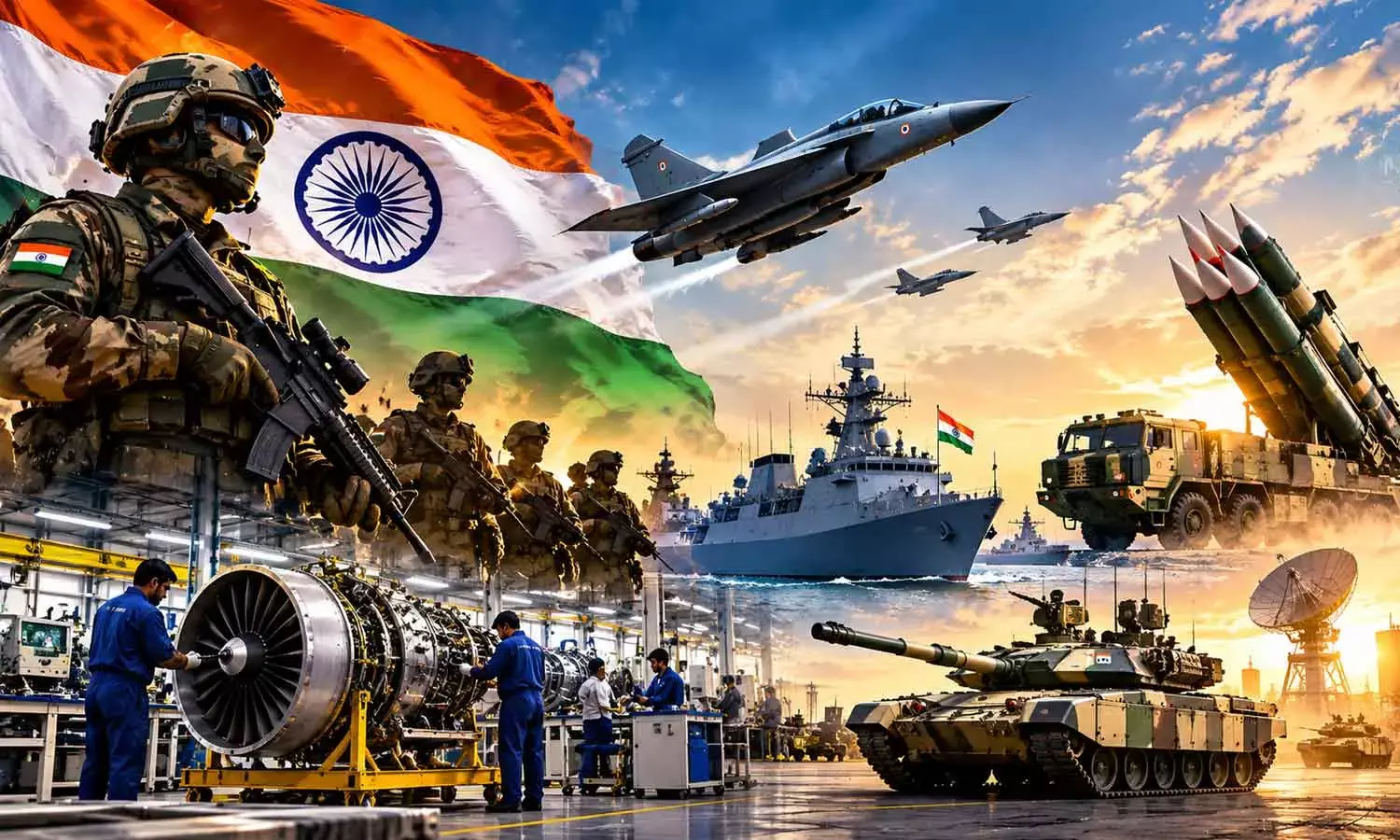 India must pursue goal of large, diversified defence-industrial base India must pursue goal of large, diversified defence-industrial base