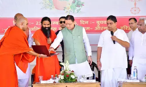 Dhami opens Patanjali Ayurveda Gurukulam