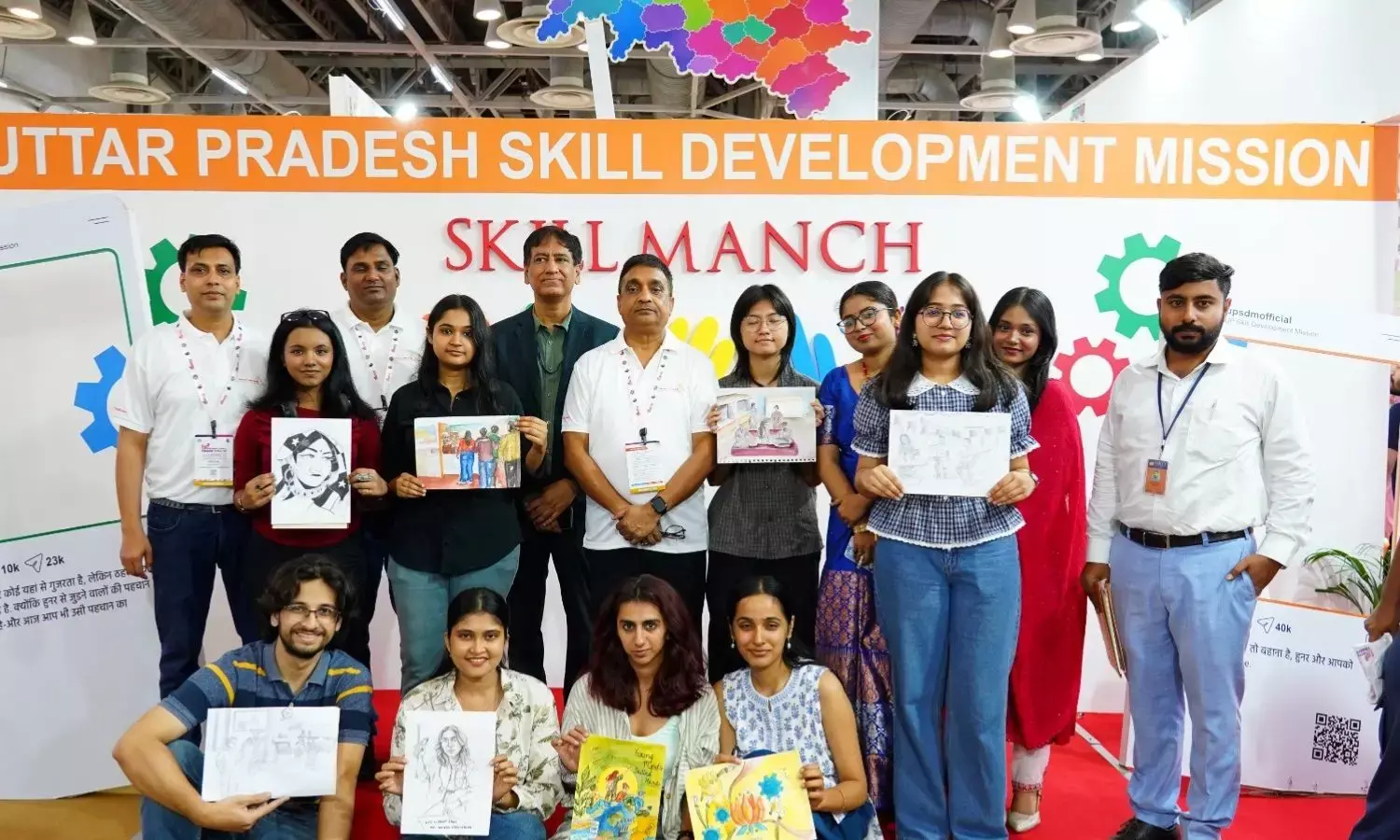 On the second day of the UP International Trade Show 2026 (UPITS)—an event providing a global platform for Uttar Pradesh’s art