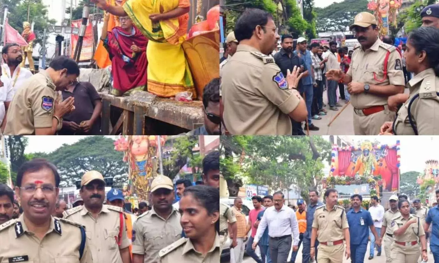 Ganesh idol immersion competed peacefully, says Hyderabad CP Ganesh idol immersion competed peacefully, says Hyderabad CP