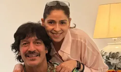 Bhavana Pandey thanked husband Chunky Panday