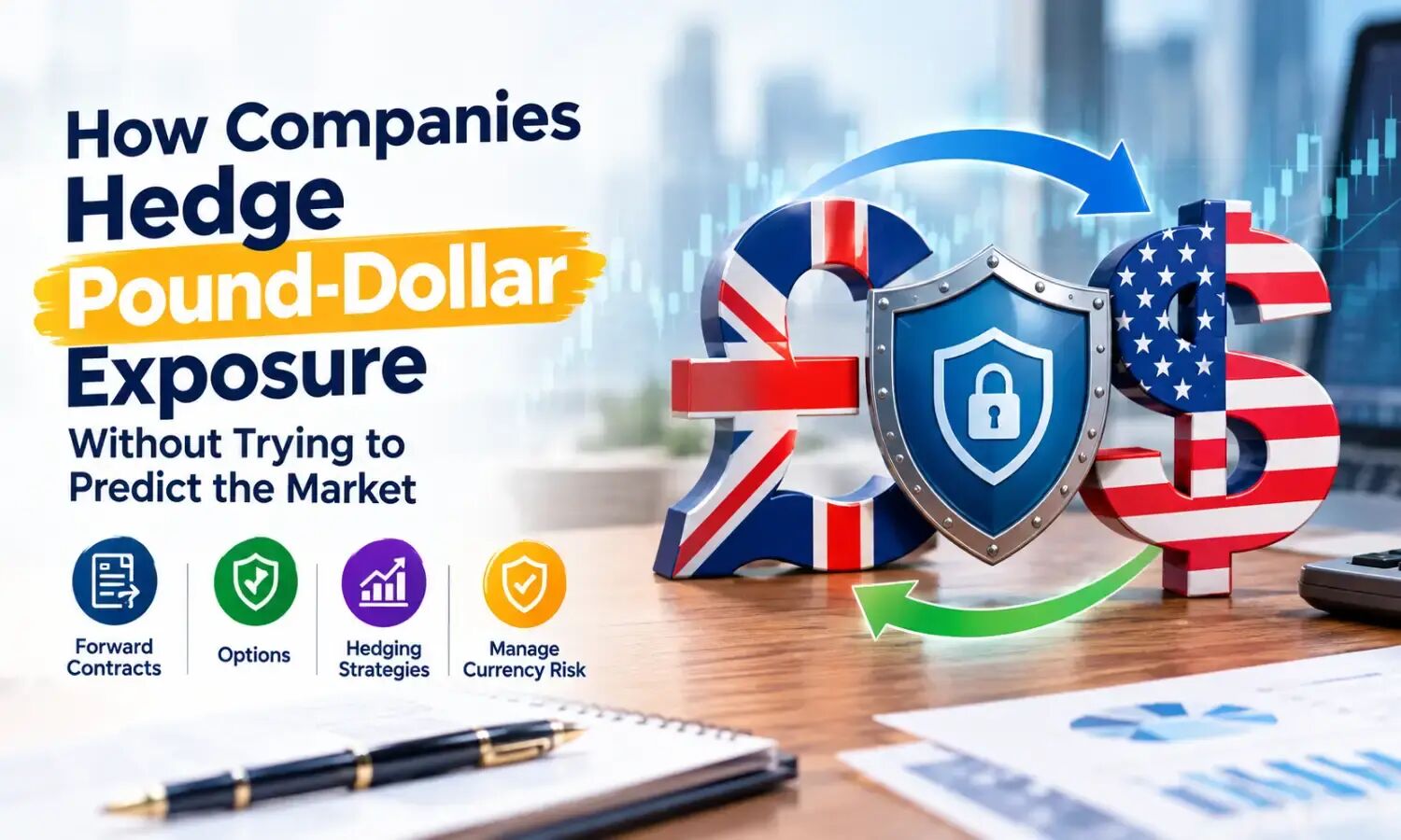 How Companies Hedge Pound-Dollar Exposure Without Predicting Currency Markets