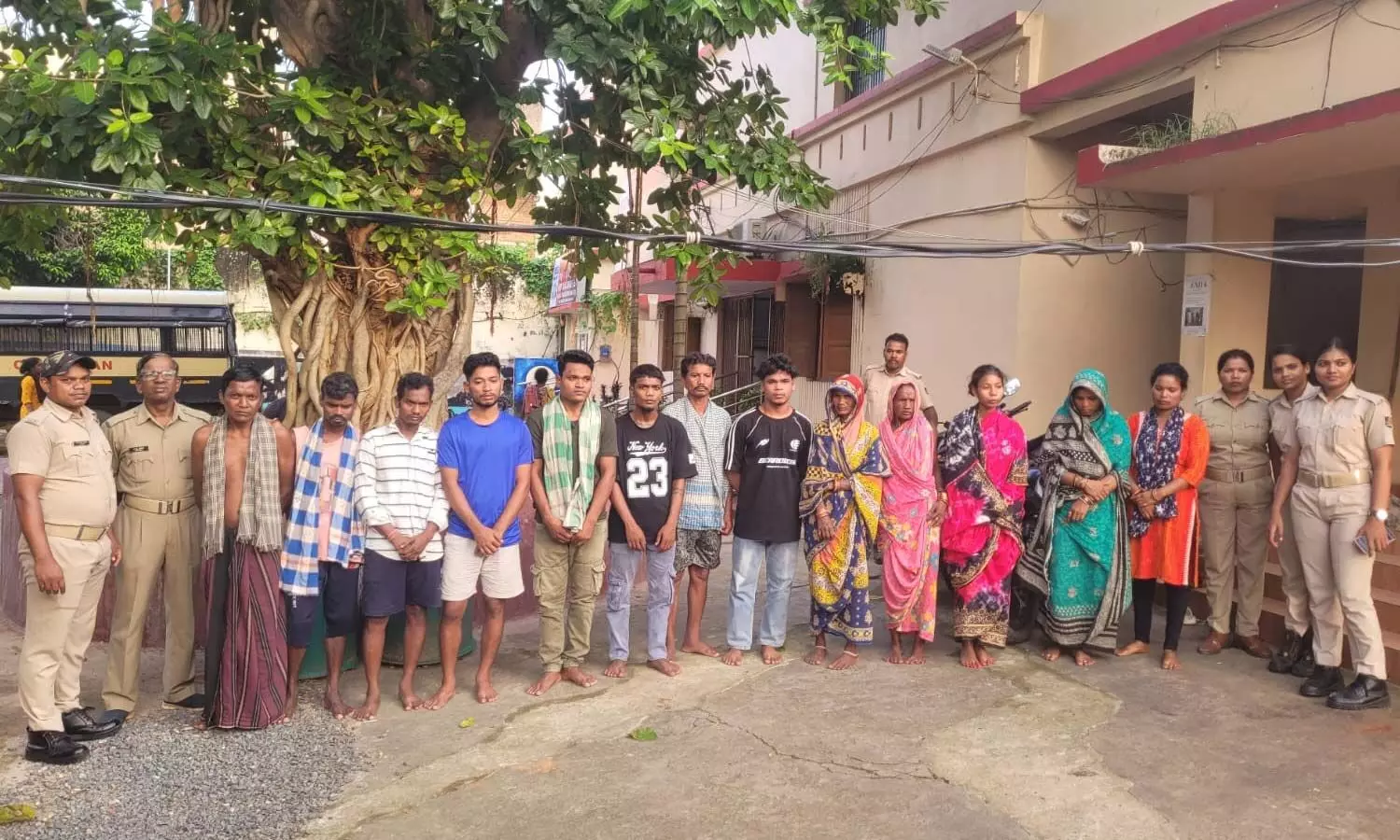 13 arrested for mob violence 13 arrested for mob violence